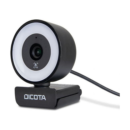 Dicota Webcam Ringlight 5MP black