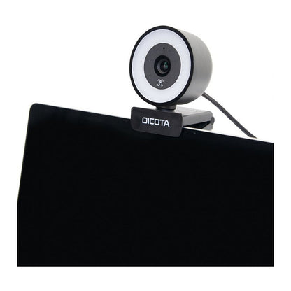 Dicota Webcam Ringlight 5MP black