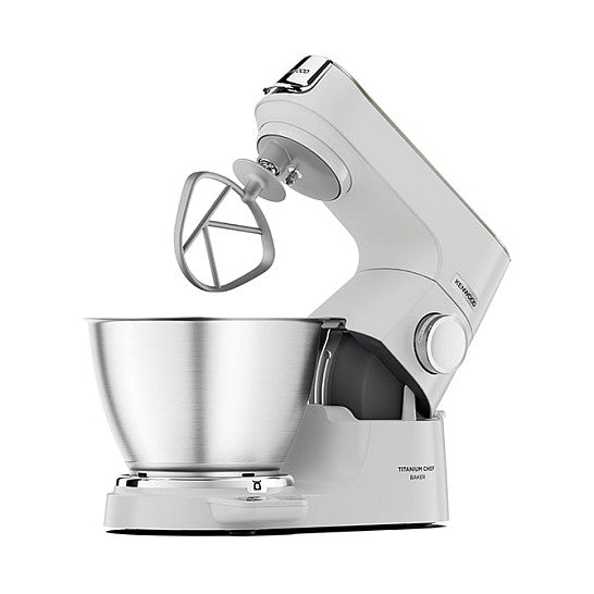 Kenwood Titanium Chef Baker Küchenmaschine weiß