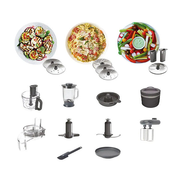 Kenwood Titanium Chef Baker XL Küchenmaschine silber