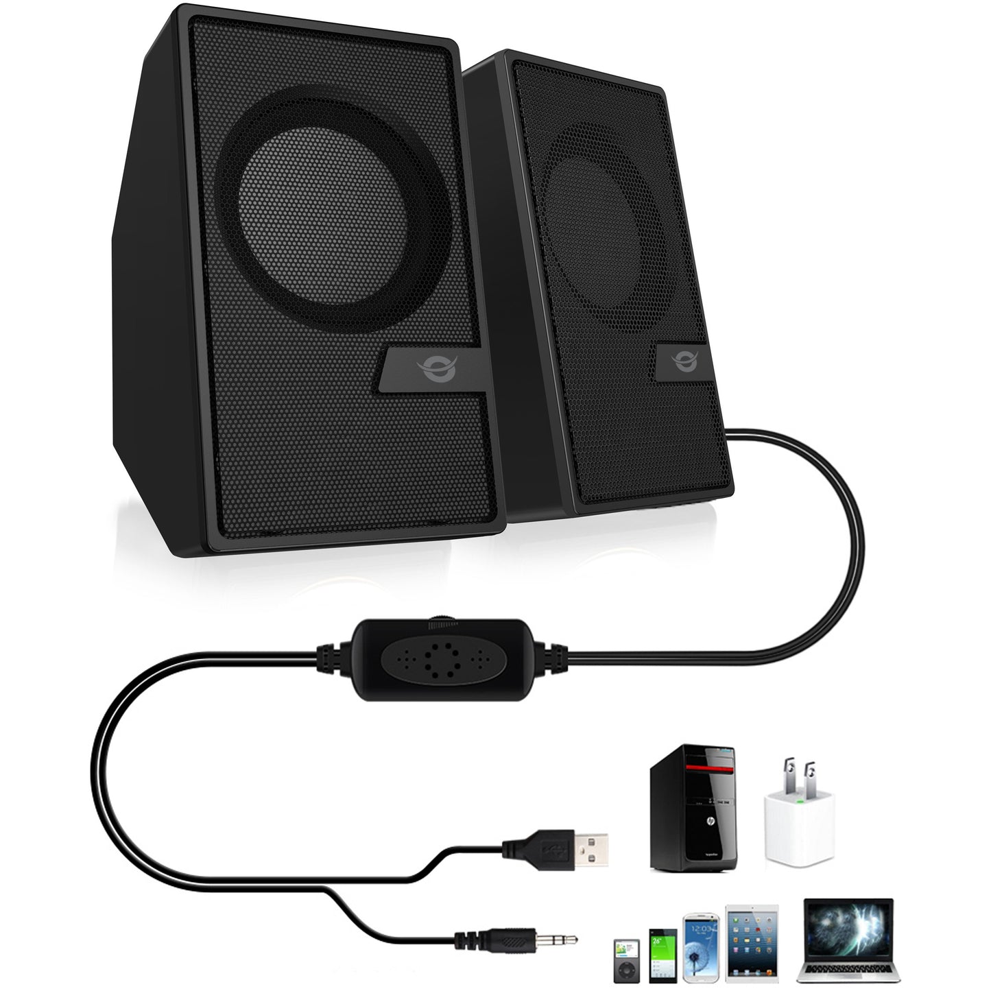 CONCEPTRONIC 2.0 Bluetooth Lautsprecher + Fernbedienung 6W