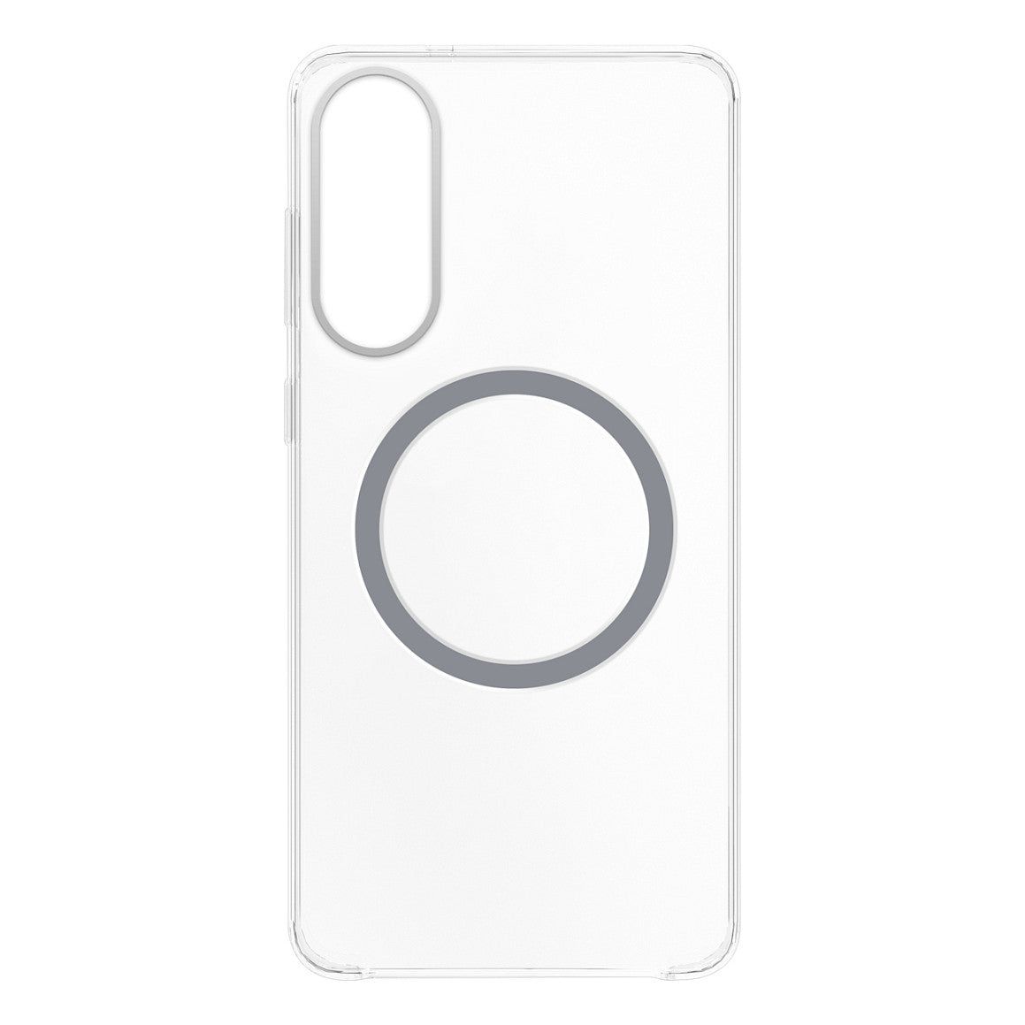 Yuchuan Clear Magnet Case Qi2 fr Galaxy S25 Edge, Transparent