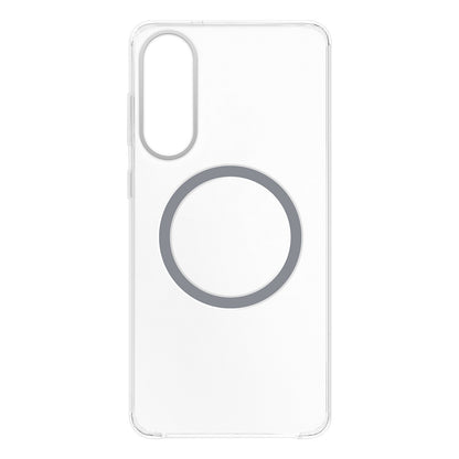 Yuchuan Clear Magnet Case Qi2 fr Galaxy S25 Edge, Transparent