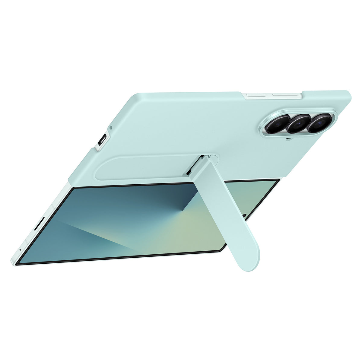 Samsung Silicone Case fr Galaxy Fold7 Light Cyan