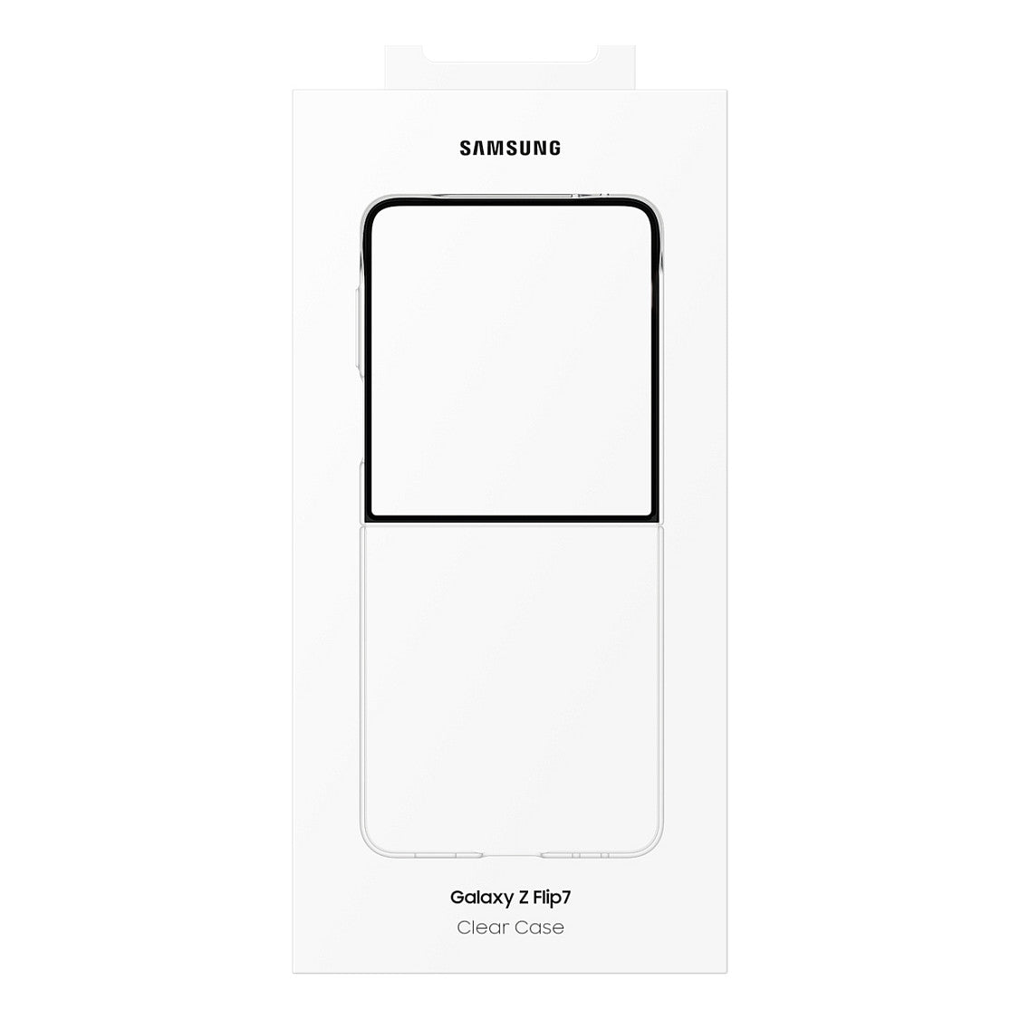 Samsung Clear Case fr Galaxy Flip7