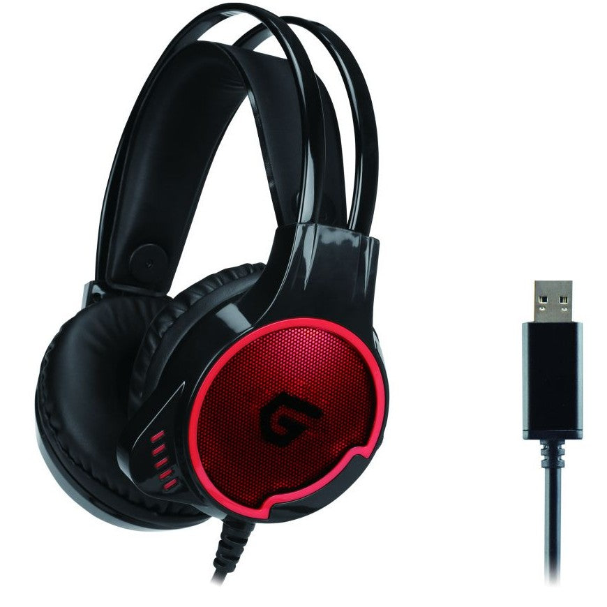 CONCEPTRONIC Gaming Headset USB Mikro,7.1,int.Bed. 2.0m sw