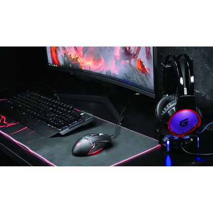 CONCEPTRONIC Gaming Headset USB Mikro,7.1,int.Bed. 2.0m sw