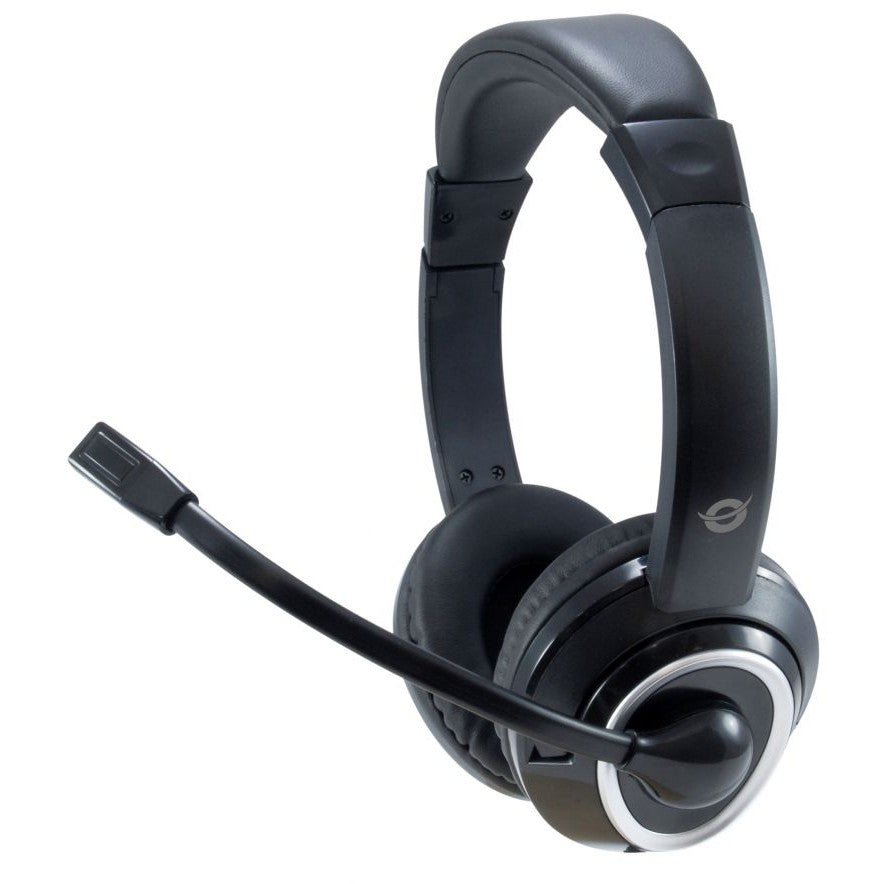 CONCEPTRONIC Headset Klinke Mikro,int.Bed.Stereo 2.0m sw