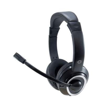 CONCEPTRONIC Headset Klinke Mikro,int.Bed.Stereo 2.0m sw