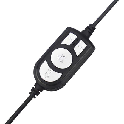 CONCEPTRONIC Headset USB-A Mikro,int.Bed.Stereo 2.0m sw