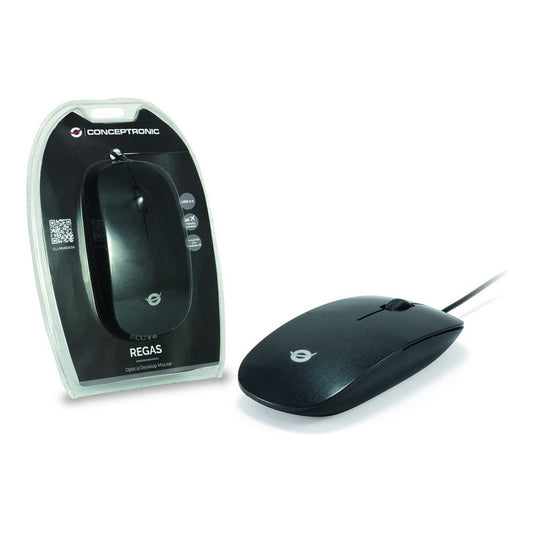 CONCEPTRONIC Optical Table USB Maus schwarz/ CLLM3BDESK