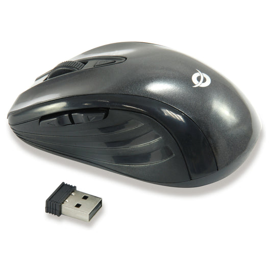 CONCEPTRONIC Optical Wireless 6-Tasten Travel USB Maus sw