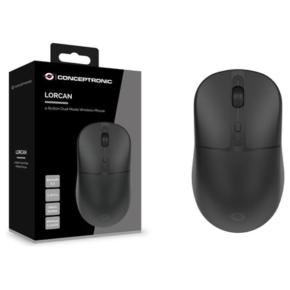 CONCEPTRONIC LORCAN04B 4-Tasten Bluetooth Maus wireless sw