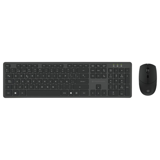 CONCEPTRONIC Wireless Keyboard+Mouse,Layout spanisch sw