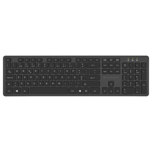 CONCEPTRONIC Wireless Keyboard+Mouse,Layout portugiesisch sw