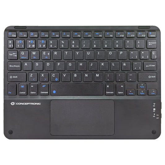 CONCEPTRONIC Wireless Tastatur, Layout spanisch 10" schwarz