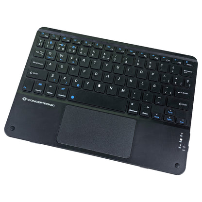 CONCEPTRONIC Wireless Tastatur, Layout spanisch 10" schwarz