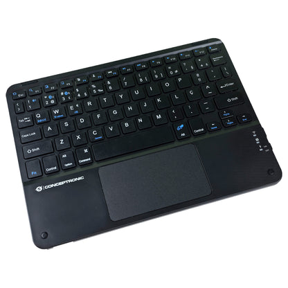 CONCEPTRONIC Wireless Tastatur, Layout portug. 10" schwarz