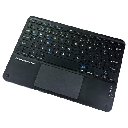 CONCEPTRONIC Wireless Tastatur, Layout portug. 10" schwarz