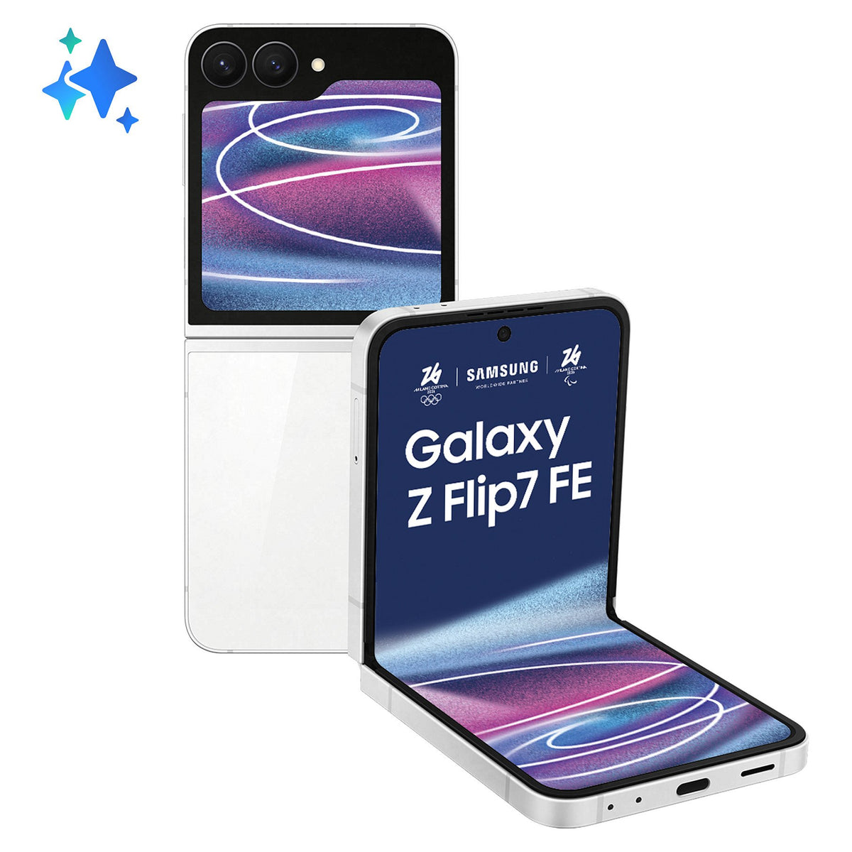 Samsung Galaxy Z Flip7 FE 5G Dual Sim 8RAM 256GB white