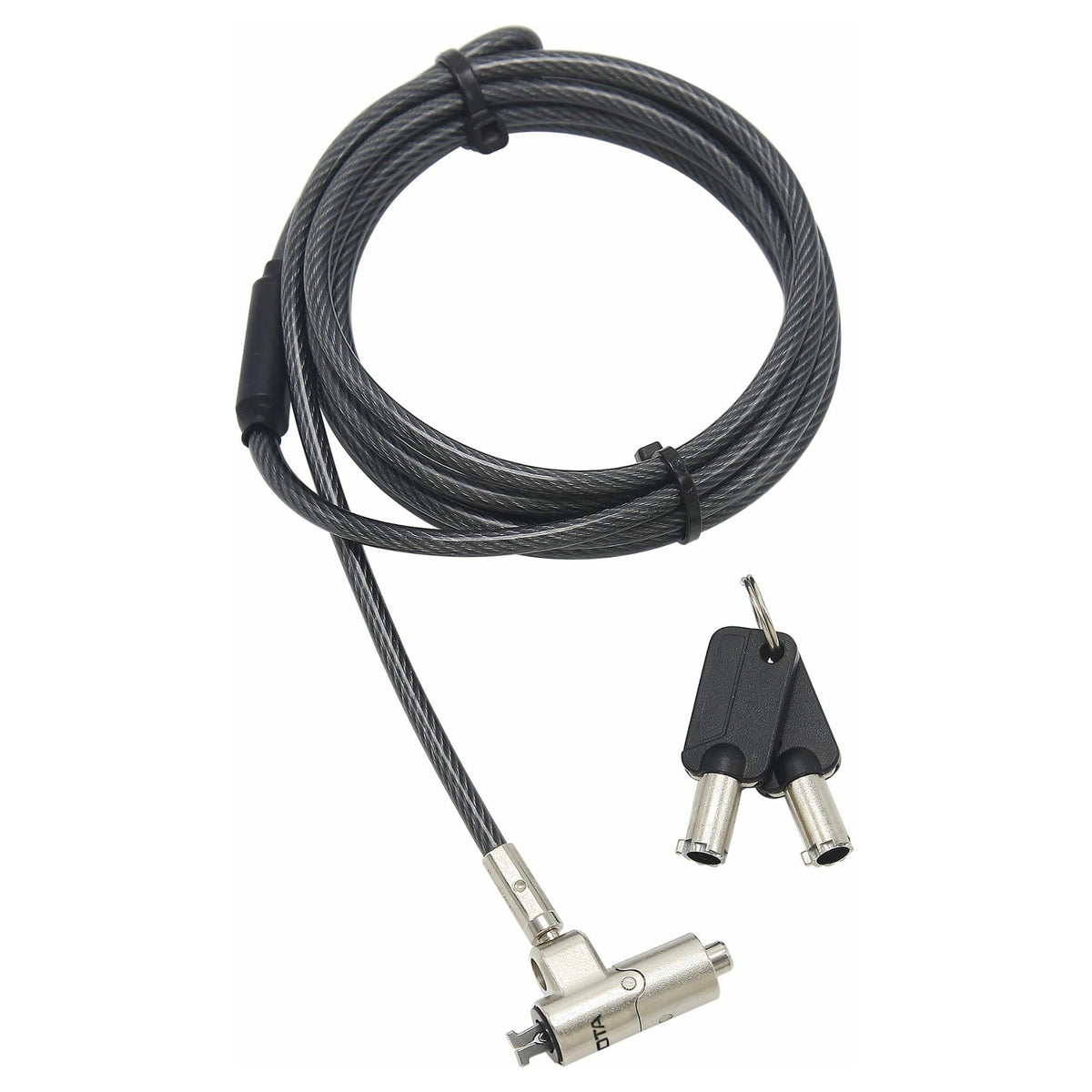 Dicota Security Cable Nano Lock Ultra Slim Keyed 2.5x6 mm slot black