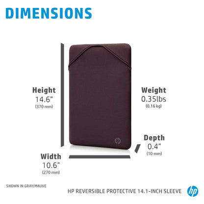 HP Reversible Protective 14.1" 2F1X4AA czarno-niebieski