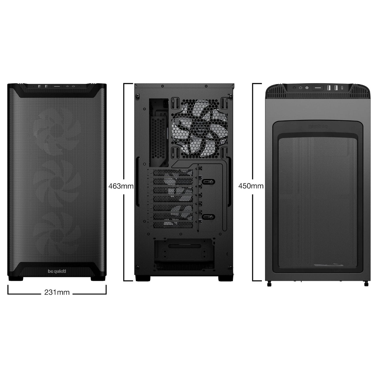 Midi be quiet! Pure Base 501 LX Black