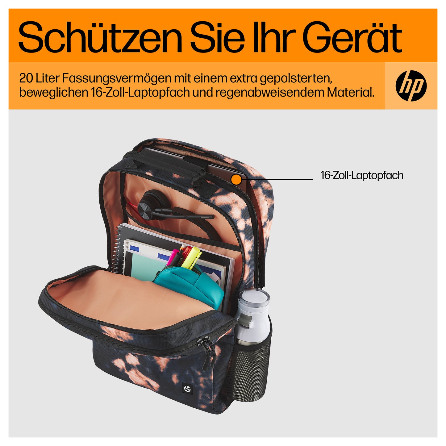 HP Campus XL Tie dye Backpack (P)