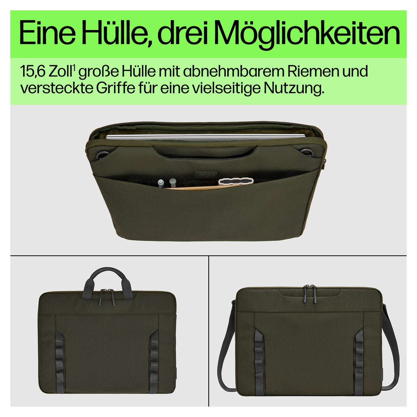 HP 15,6 Zoll Modularer Laptop Hülle