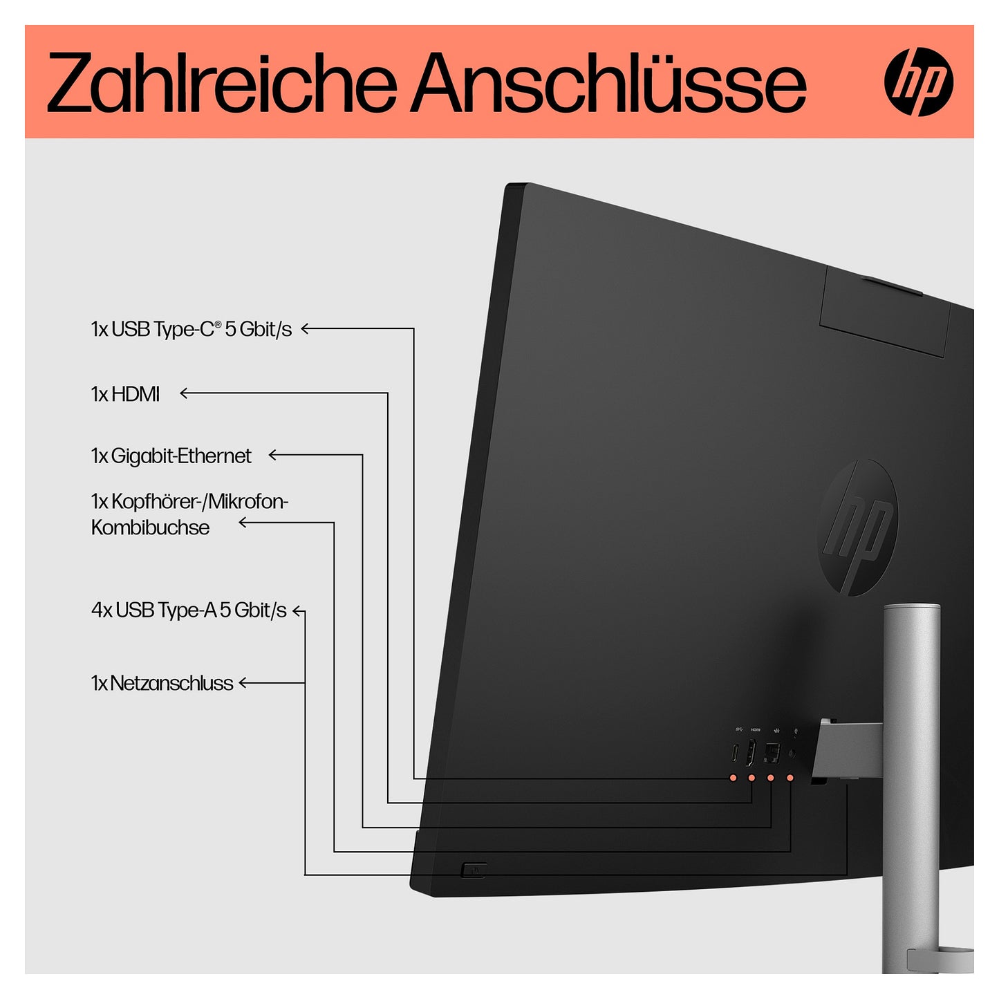 HP 24-cr0009ng All-in-One-PC 60,5 cm (23,8 Zoll)