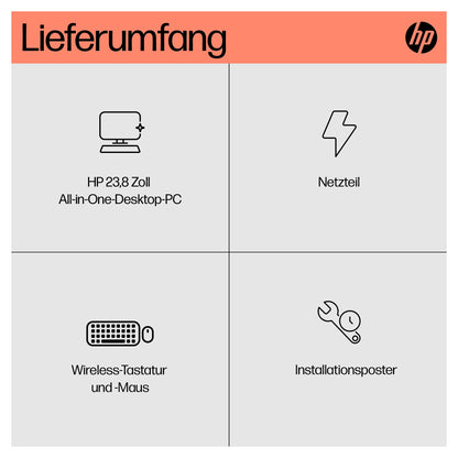 HP 24-cr0009ng All-in-One-PC 60,5 cm (23,8 Zoll)