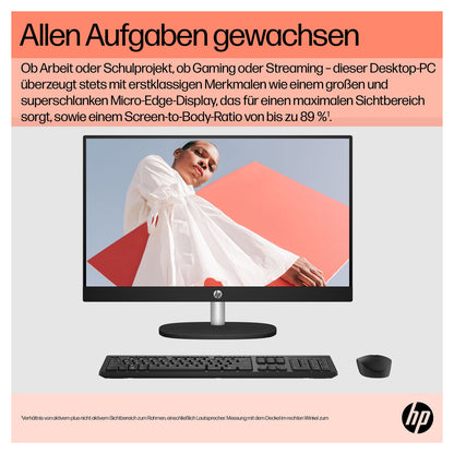 HP 24-cr0009ng All-in-One-PC 60,5 cm (23,8 Zoll)