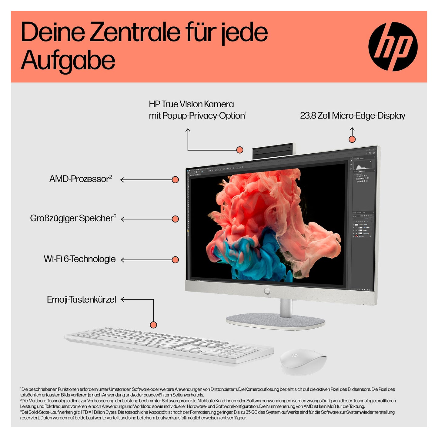 HP All-in-One 24-cr0006ng (wei, Windows 11 Home 64-Bit)
