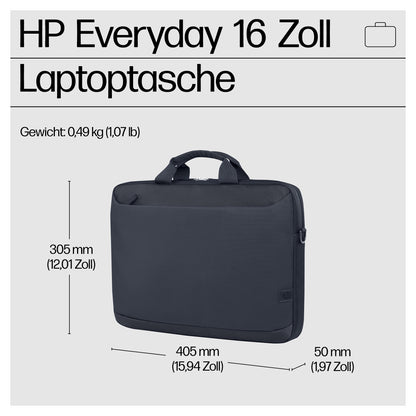 HP Everyday 40,64cm 16Zoll Odyssey Gray Laptop Briefcase