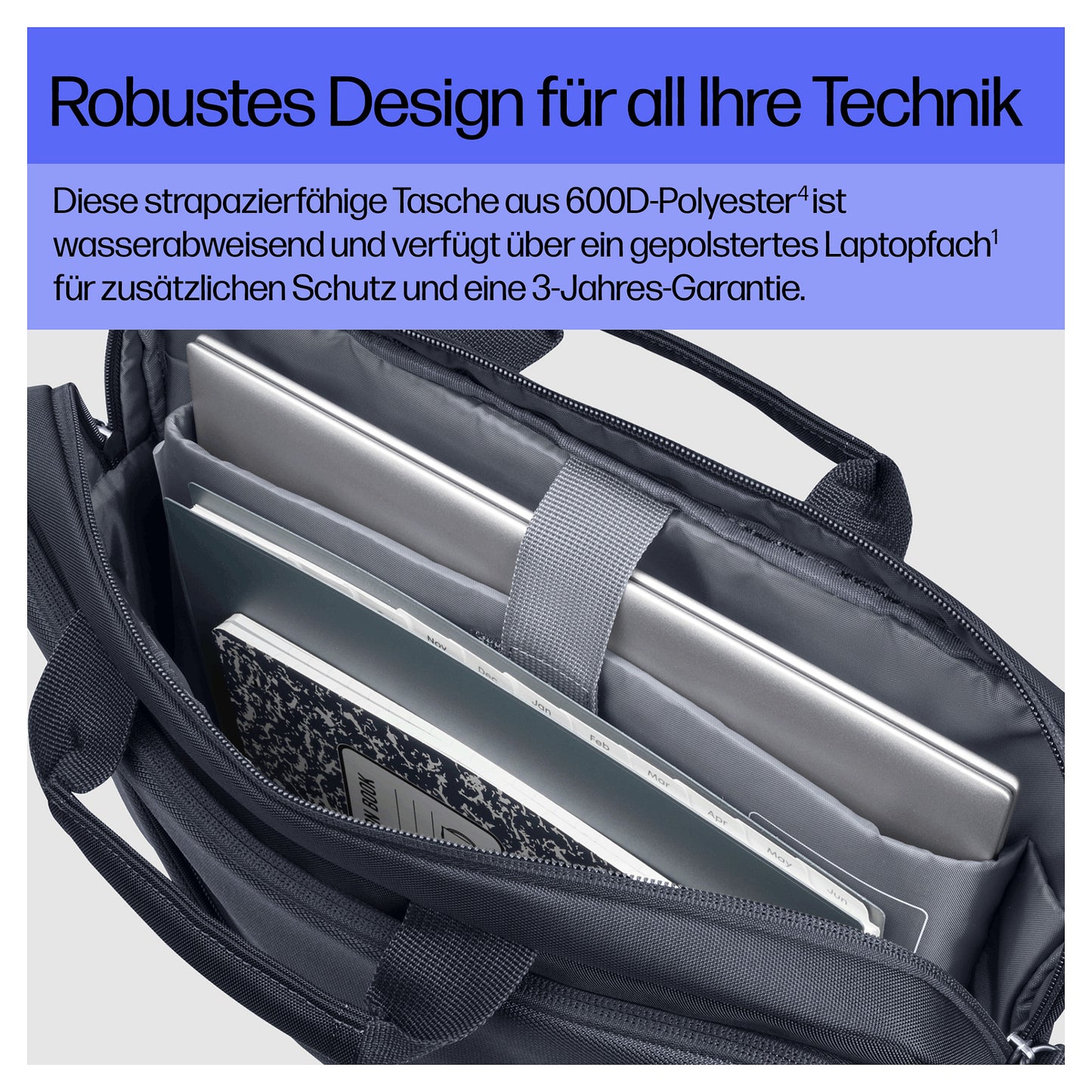 HP Evday 14 Odyssey Gray Laptop Bag