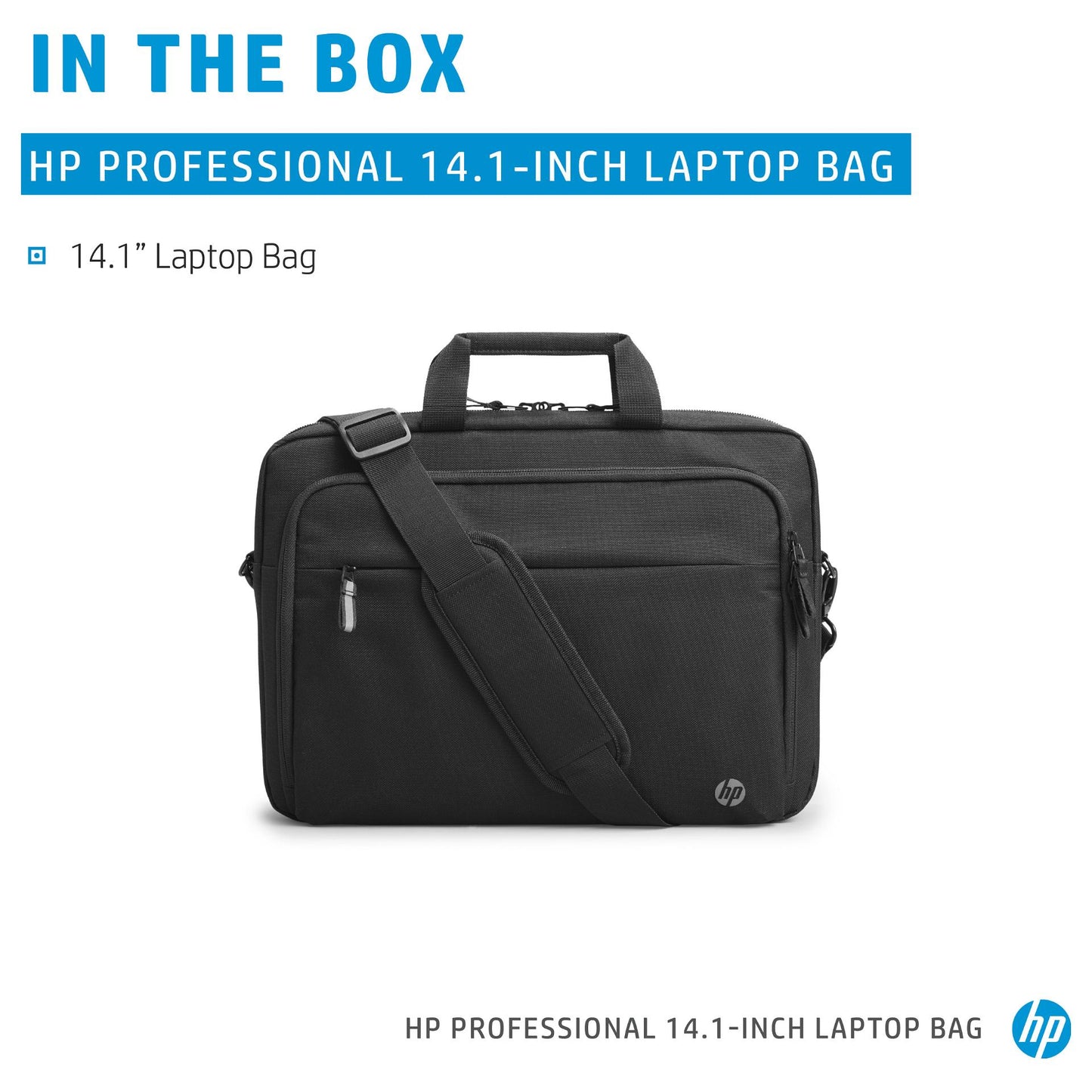 HP Laptoptasche Renew Business Kunstfaser schwarz 500S8AA bis 35.8 cm (14.1 Zoll)