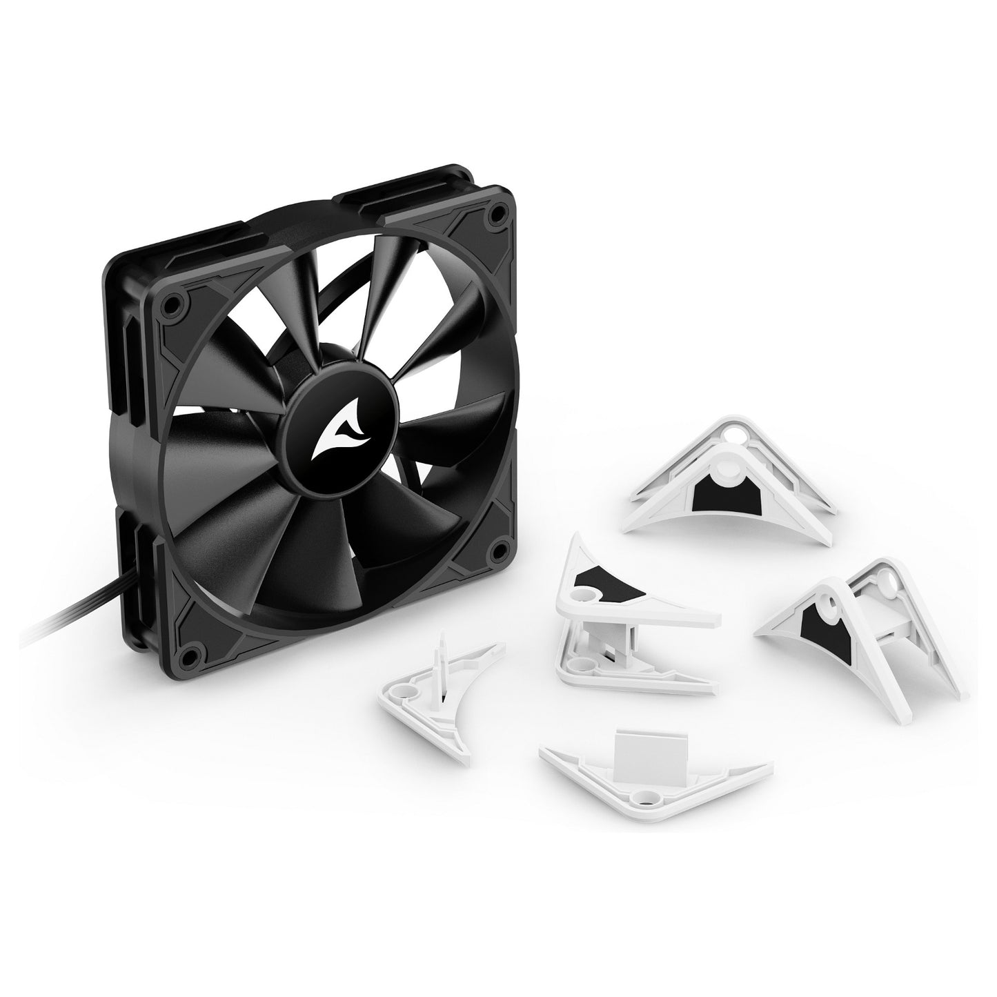 120mm Sharkoon SilentStorm BW120 PWM Fan (120 mm)
