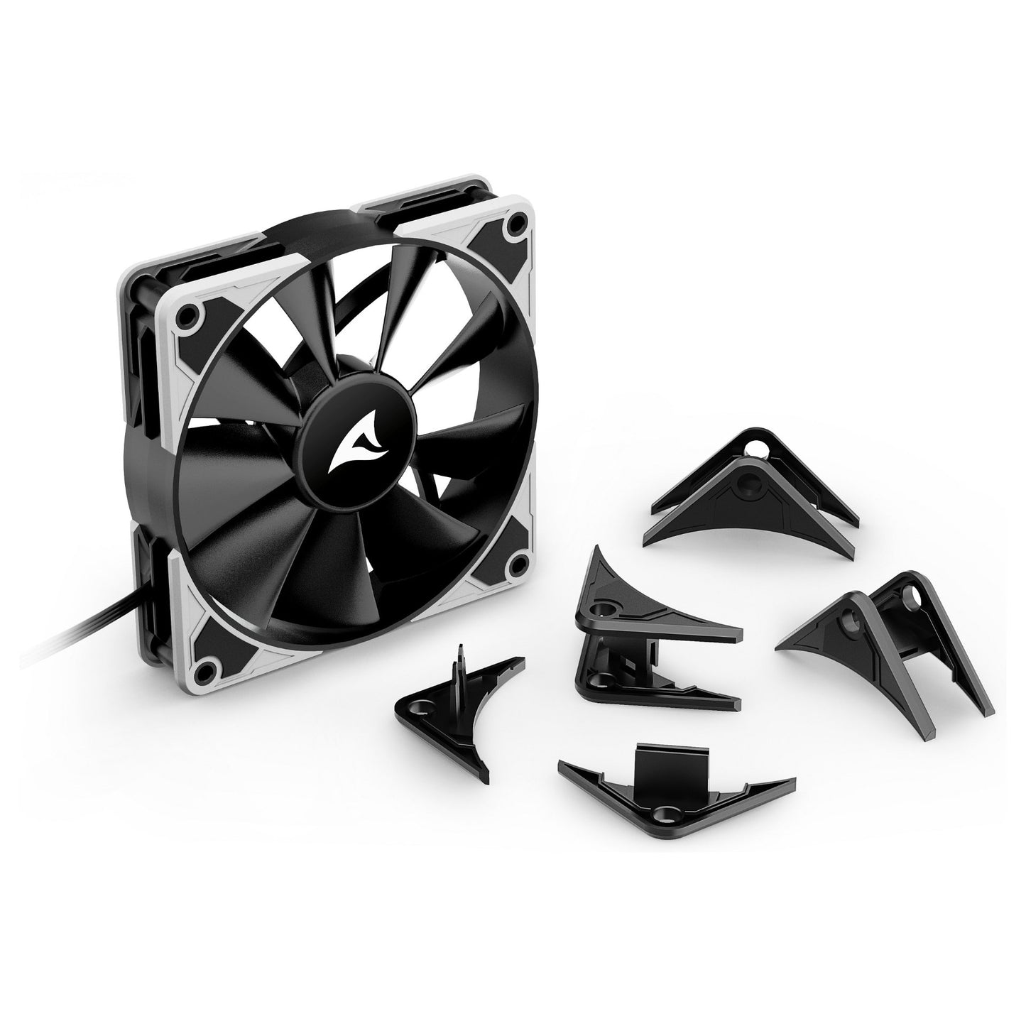 120mm Sharkoon SilentStorm BW120 PWM Fan (120 mm)