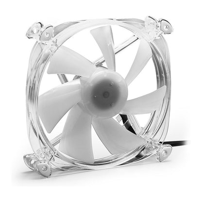 120mm Sharkoon SHARK Disc PWM RGB Fan (transparent, 120 mm)