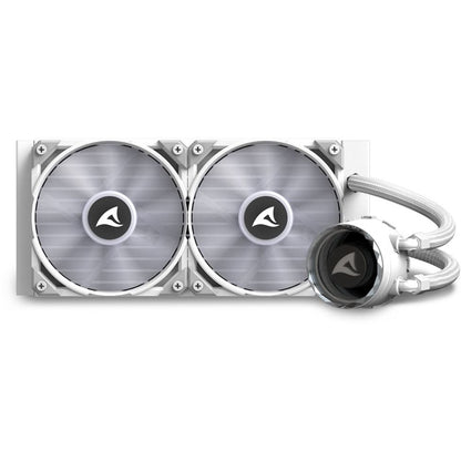 K Sharkoon S80 RGB White AIO 240mm White