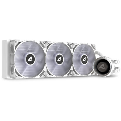 K Sharkoon S90 RGB White AIO 360mm White