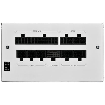 850W Sharkoon Rebel P20 850 White (wei, 1x 12 Pin High Power Anschluss, 4x PCIe, Kabelmanagement, 850 Watt)