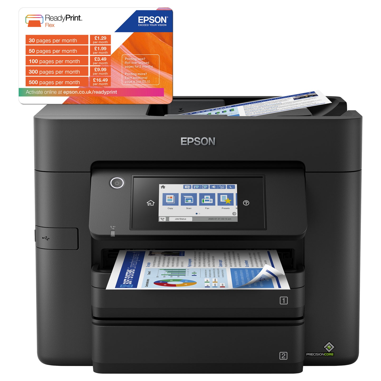 T Epson WorkForce Pro WF-4830DTWF