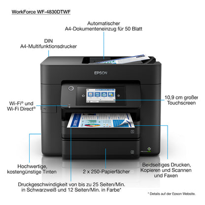 T Epson WorkForce Pro WF-4830DTWF