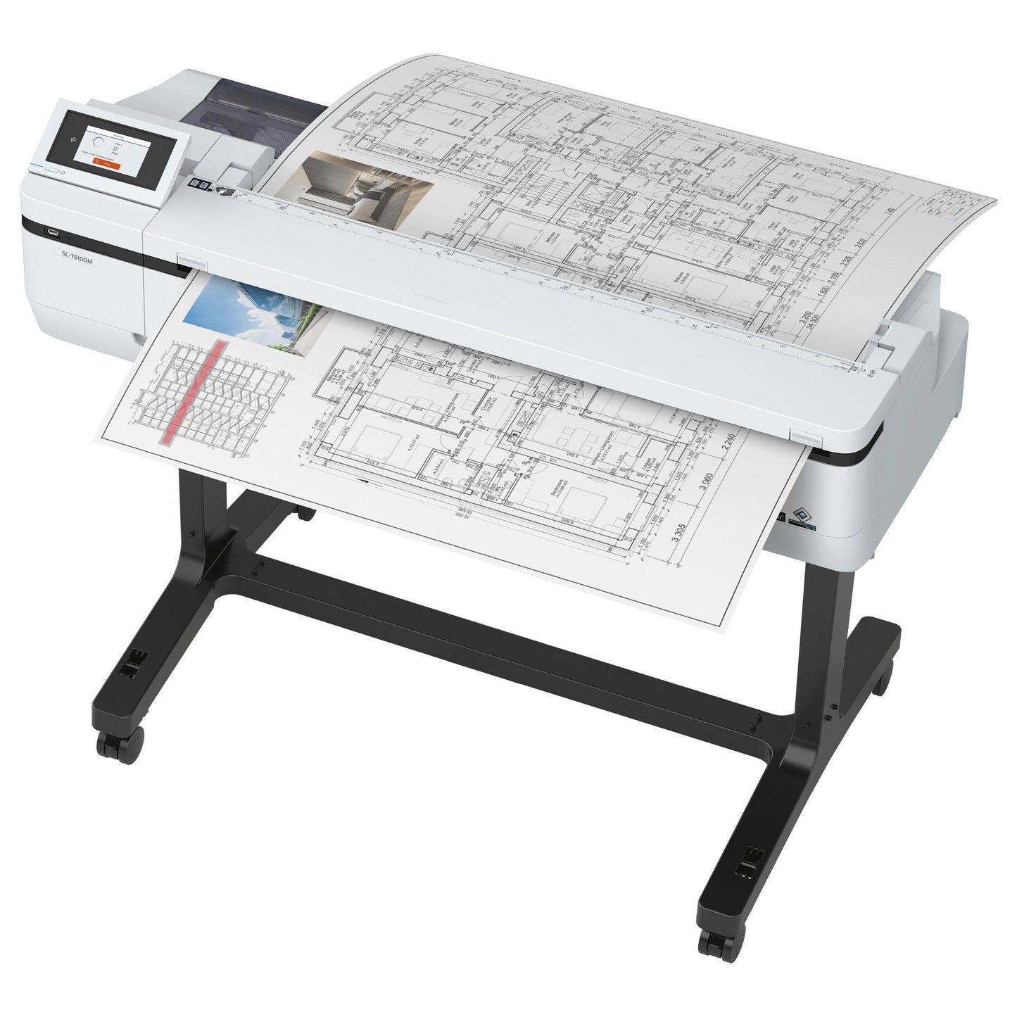 EPSON SureColor SC-T5100M 36inch MFP colour ink-jet Roll 91.4cm media USB 2.0 Gigabit LAN Wi-Fi