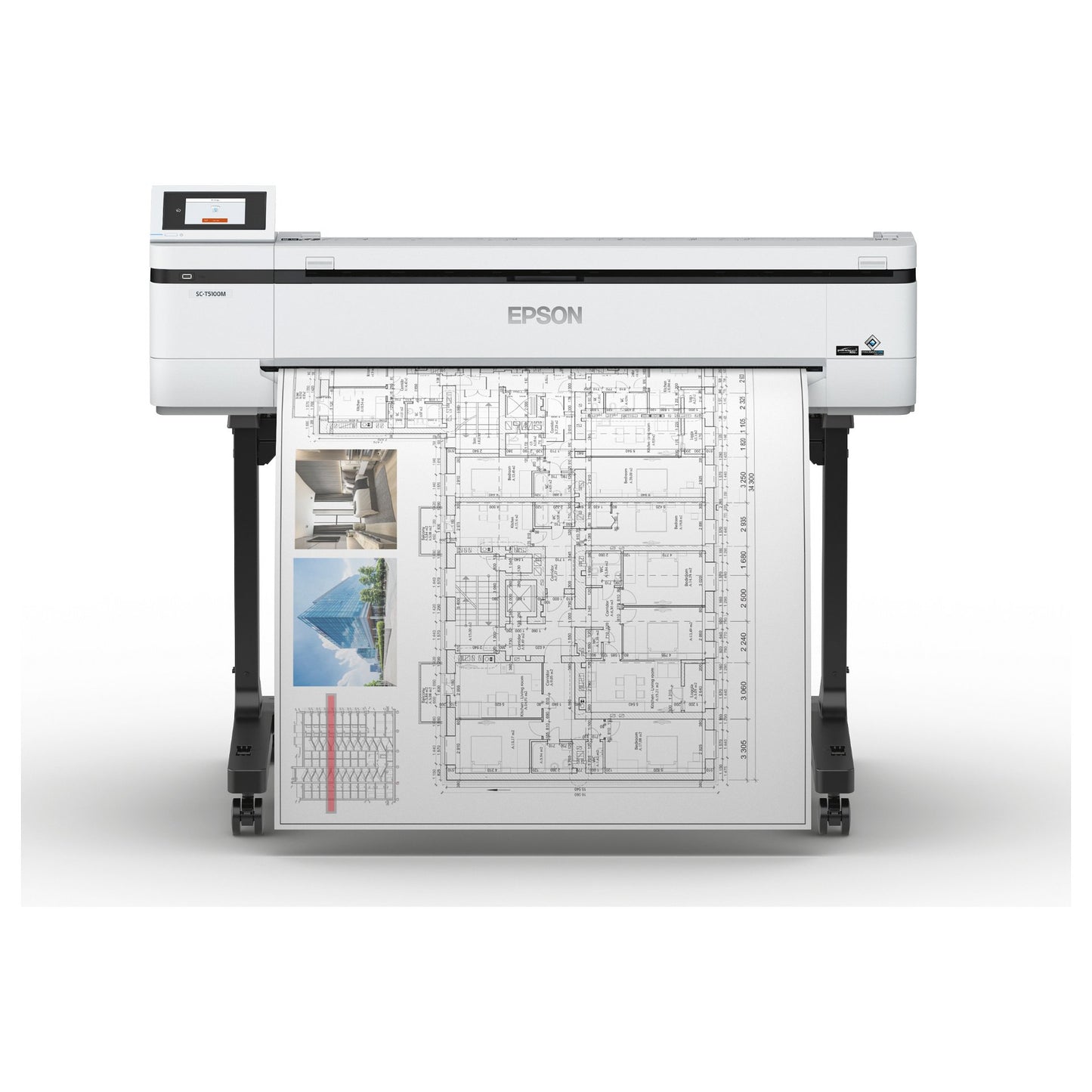 EPSON SureColor SC-T5100M 36inch MFP colour ink-jet Roll 91.4cm media USB 2.0 Gigabit LAN Wi-Fi
