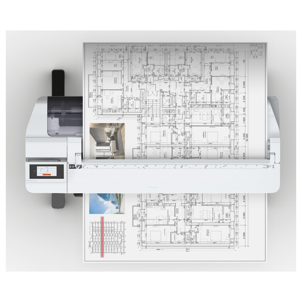 EPSON SureColor SC-T5100M 36inch MFP colour ink-jet Roll 91.4cm media USB 2.0 Gigabit LAN Wi-Fi
