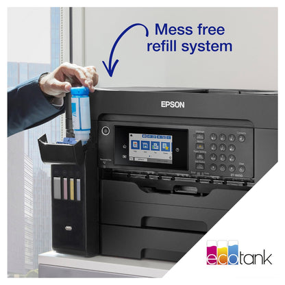 EPSON EcoTank ET-16655 MFP colour inkjet ITS A3 25ppm Print 550sheets USB LAN Wi-Fi Black