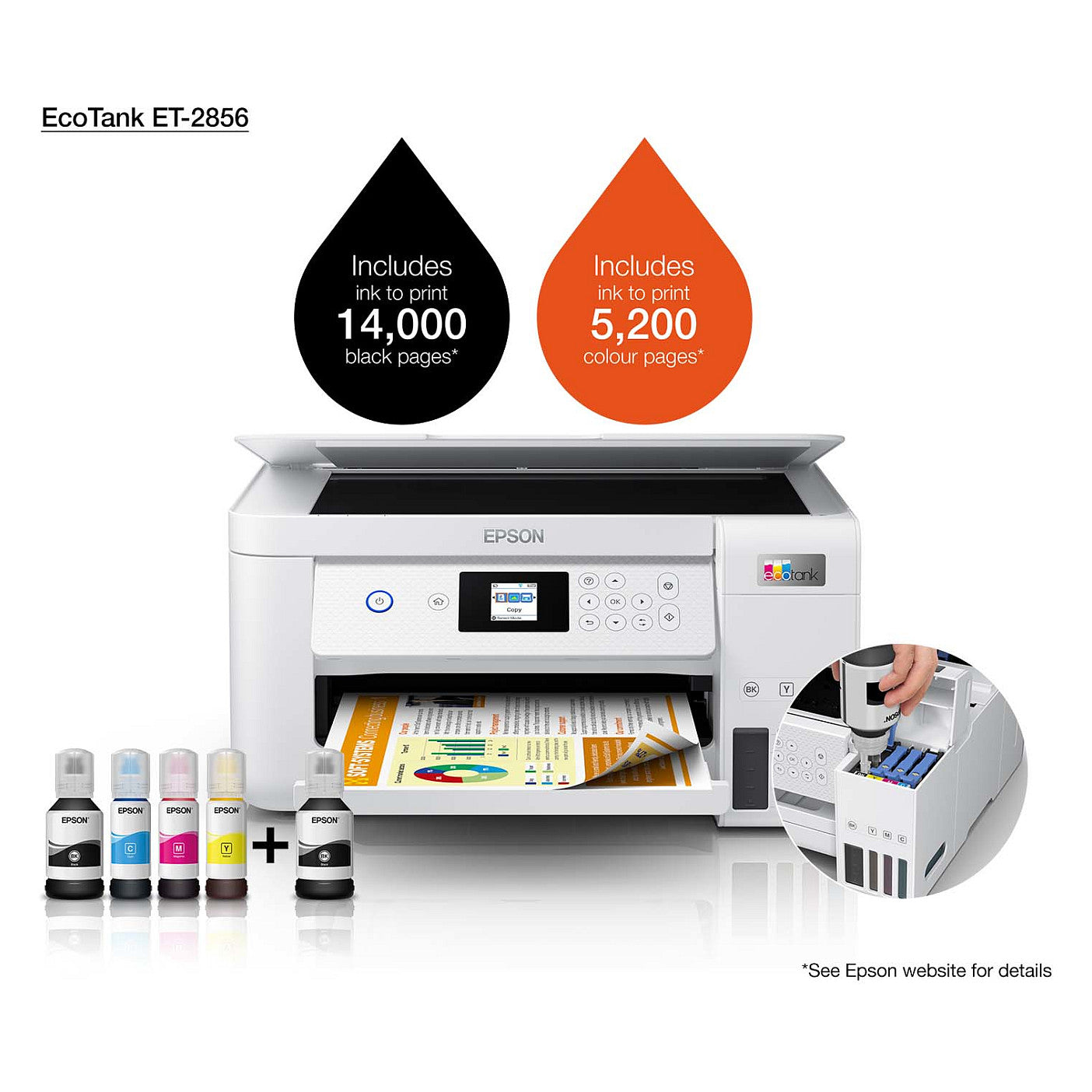 T Epson EcoTank ET-2856 A4