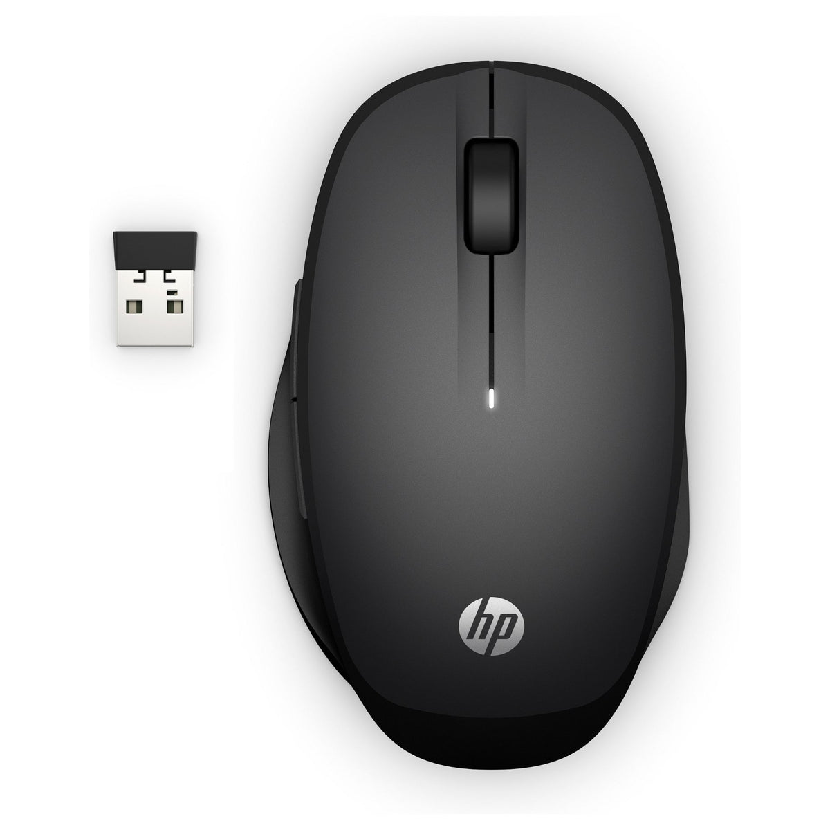 HP Maus 300 Dual Mode Kabellos BT/USB-A Schwarz